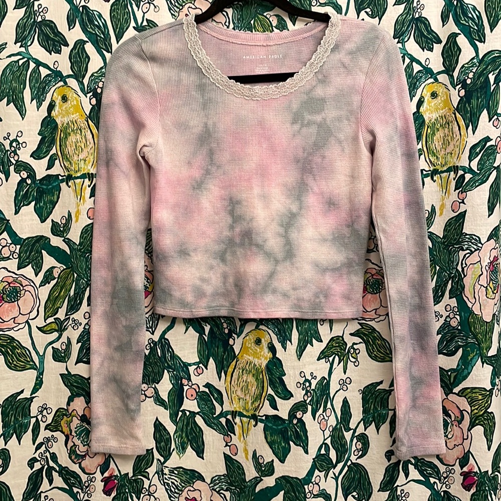 NWT American Eagle Pastel Crop Top